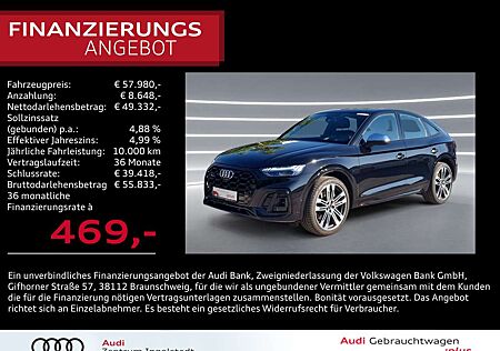 Audi SQ5 Sportback TDI MATRIX Pano AHK Luft HuD 21"
