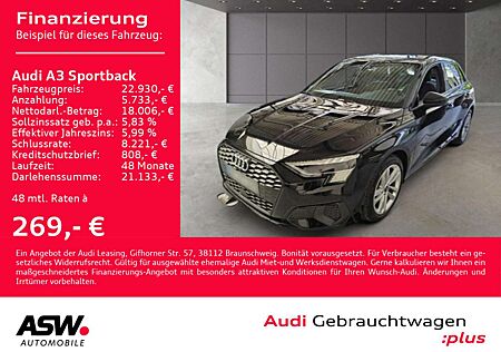 Audi A3 30 TDI S tronic LED SHZ NAVI RFK VC