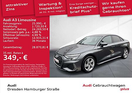 Audi A3 30 TFSI S line LED Navi S tronic