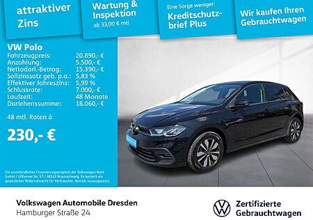 VW Polo Volkswagen Life 1.0 TSI DSG LED APP TRAVEL PDC