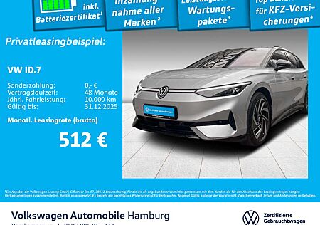 VW ID.7 Volkswagen Tourer Pro DSG Navi Klima AHK Kameras