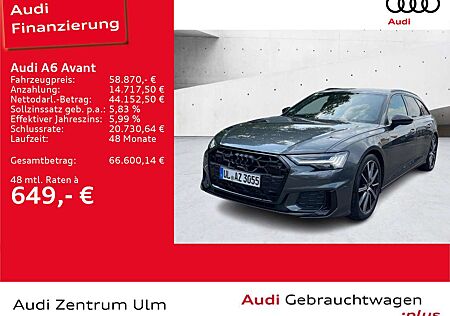 Audi A6 S-Line Black 40 TDI qu ACC AHK B&O HuD