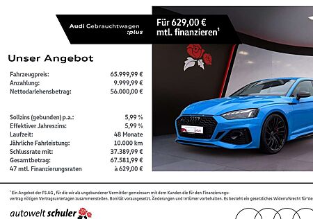 Audi RS5 Sportback 2.9 TFSI quattro RFK Matrix-LED B&O ASI