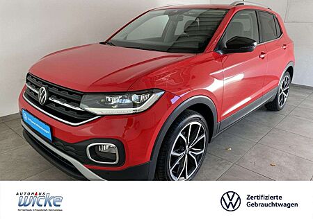 VW T-Cross Volkswagen 1.0 TSI Style NAVI KLIMA LED PDC LM FELGE