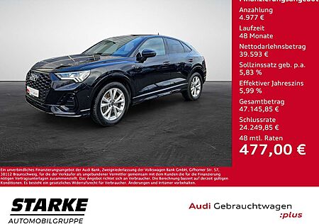 Audi Q3 Sportback 45 TFSI S tronic S line NaviPlus Matr...