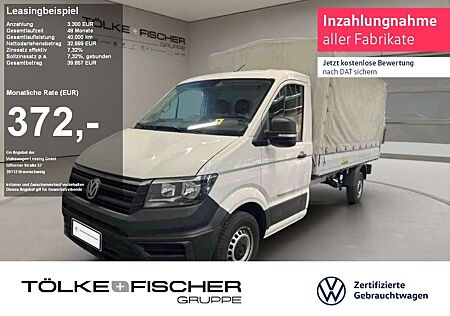 VW Crafter Volkswagen 35 2.0 TDI Plane+Pritsche LR AHK Navi