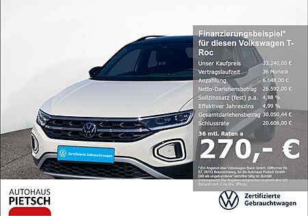 VW T-Roc Volkswagen 1.5 TSI Style LED AHK Navi Keyless Kamera