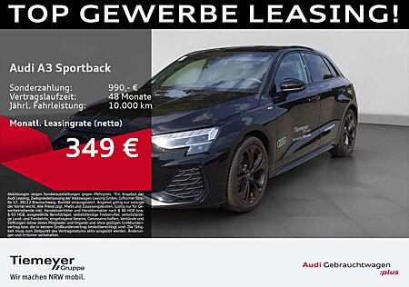 Audi A3 35 TFSI S LINE PANO TEILLEDER LED L