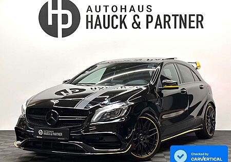 Mercedes-Benz A 45 AMG 4M Yellow Night Edition*Pano*H&K*Schale
