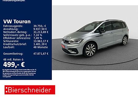 VW Touran Volkswagen 1.5 TSI DSG R-Line Black 7SITZE AHK PANO