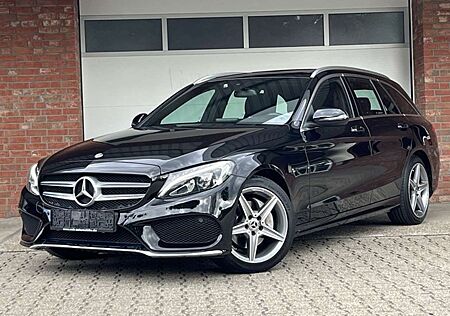 Mercedes-Benz C 200 AMG Panorama Kamera Vollleder