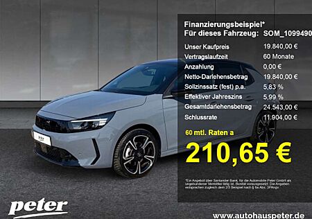 Opel Corsa F 1.2 Turbo GS Automatik Sitzheizung Allwetter 100PS