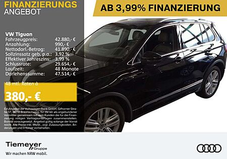 VW Tiguan Volkswagen 2.0 TDI DSG 4M R-LINE NP71 LM20 LEDER PAN
