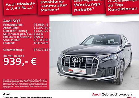 Audi SQ7 4.0 TFSI TIPT*QU*MATRIX*PANO*AHK*B&O*HUD*360