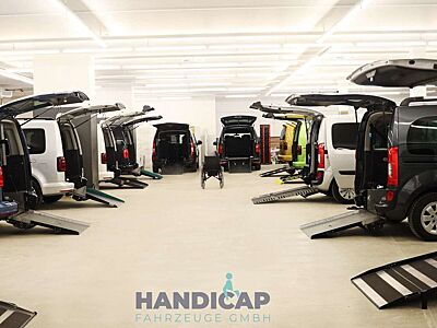 Volkswagen Caddy Maxi Behindertengerecht-Rampe 6tsd KM