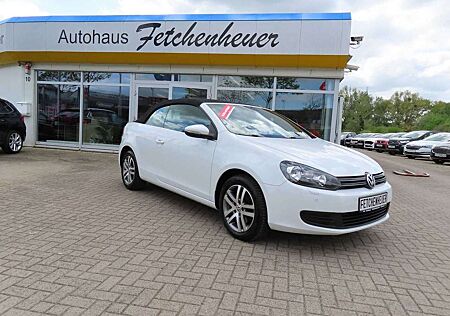 VW Golf Volkswagen VI Cabrio m. AAC+SHZ+TEMP+PDC+BLUET+ALU+GJR