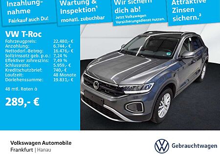 VW T-Roc Volkswagen 1.0 TSI Life Navi Spurhalteassistent Sitzh
