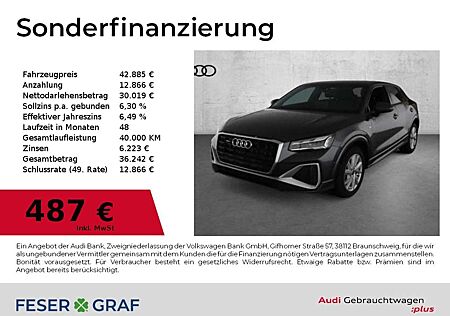 Audi Q2 40 TFSO qu. S line Int/Matrix/ACC+Parken/AHK/Stand