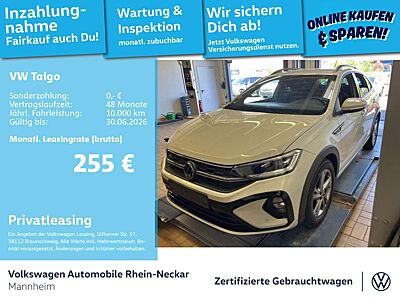 Volkswagen Taigo 2x R-LINE Automatik LED Kamera Navi UVM