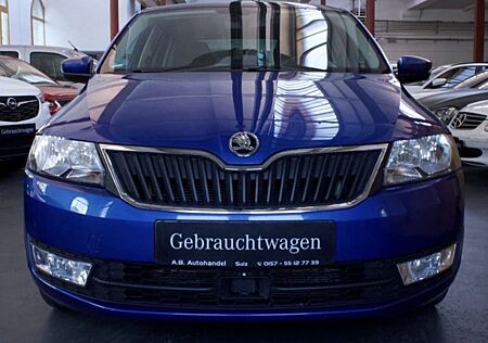 Skoda Rapid /Spaceback Spaceback 1.4 TSI DSG Drive blau Pano 17 Alu
