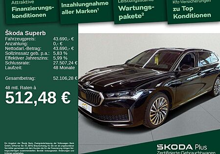 Skoda Superb 2.0 TDI 4x4 L&K*AHK*360°*APP*MATRIX*MEMOR