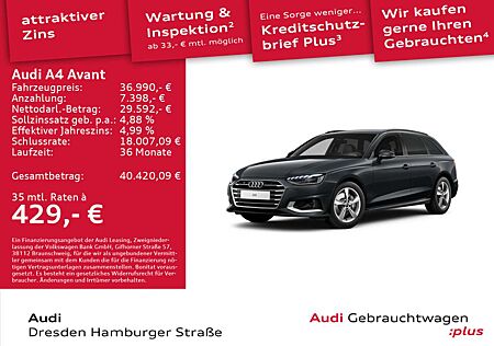 Audi A4 40 TDI Advanced LED Navi AHZV S tronic