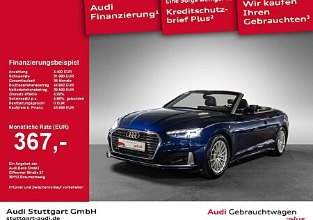 Audi A5 Cabriolet advanced 40 TFSI S tronic Memory