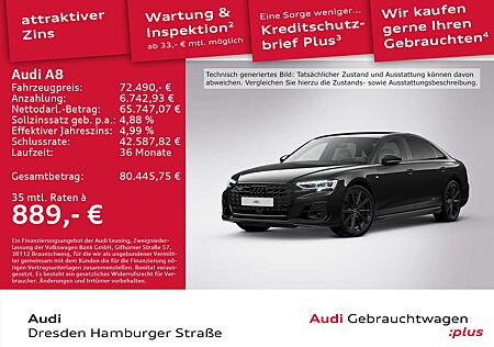 Audi A8 Lang 60 TFSI quattro S line Aktivfahrwerk