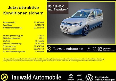 VW Caddy Volkswagen 1.5 TSI DSG Dark Label PANO/LED/APP/GJR