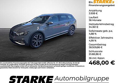 VW Passat Alltrack Volkswagen 2.0 TDI DSG 4M Pano AHK DCC 19Zoll AreaView