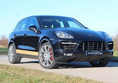 Porsche Cayenne Turbo-Look, Luft, SD, Voll-Leder, 21", Scheckheft