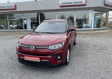 SsangYong Tivoli gebraucht kaufen SsangYong Tivoli 1.5 Quartz 2WD Automatik abnehmb. AHK,