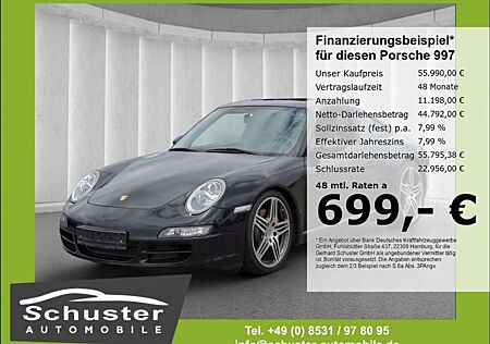 Porsche 997 Carrera S 3.8*Navi BOSE SchDach Leder Tempom