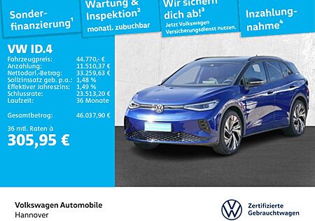 VW ID.4 Volkswagen GTX Navi AHK Pano LED SHZ PDC