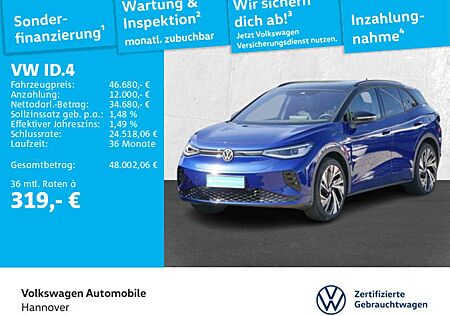 VW ID.4 Volkswagen GTX Navi AHK Pano LED SHZ PDC