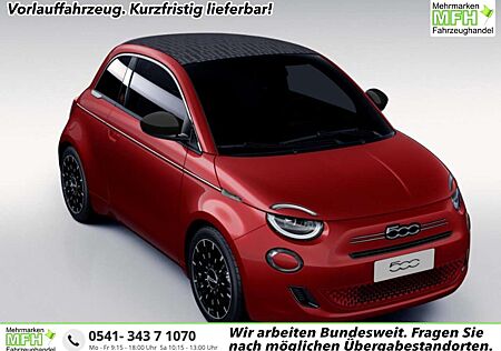 Fiat 500C 500 Cabrio La Prima Nav Keyl SHZ 17Z Kam LED Ca...