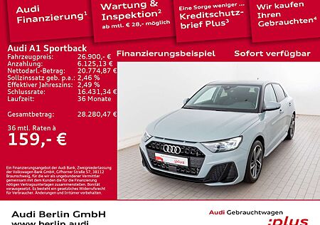 Audi A1 S line 25 TFSI S tr. VIRTUAL LED PD