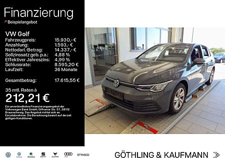 VW Golf Volkswagen Life 1,5 TSI *KLIMA*NAV*LED*SHZ*