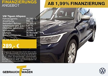 VW Tiguan Allspace Volkswagen 1.5 TSI DSG LIFE 7 SITZE NAVI AH