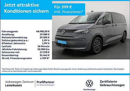 VW T7 Multivan Volkswagen 7-SITZER CARPLAY PDC LED SHZ VIRT