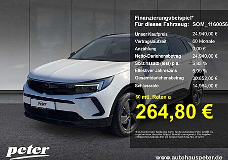 Opel Grandland gebraucht kaufen Opel Grandland 1.2 Turbo GS Line Automatik Alcantara Allwetter (THC)