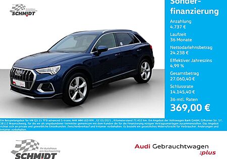 Audi Q3 35 TFSI advanced S-tronic AHK MMI LED RFK