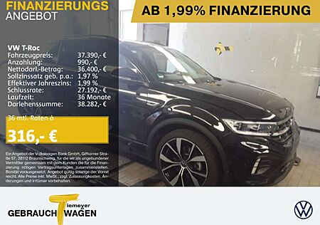 VW T-Roc Volkswagen 1.5 TSI DSG R-LINE LM19 PANO STHZG MATRIX