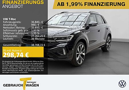 VW T-Roc Volkswagen 1.5 TSI DSG R-LINE LM19 PANO STHZG MATRIX