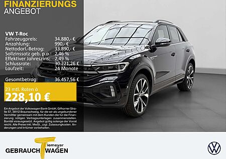 VW T-Roc Volkswagen 1.5 TSI DSG R-LINE LM19 PANO STHZG MATRIX