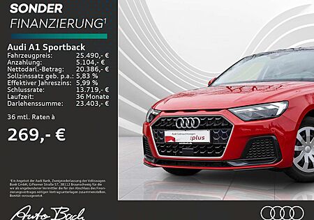 Audi A1 Sportback advanced 25TFSI Stronic LED virtual