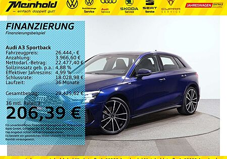 Audi A3 S line 35 TFSI, LED,MMI,Optik,Klima