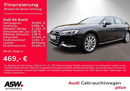 Audi A4 Advanced 35TFSI Stroni Navi LED RFK ACC