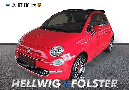 Fiat 500C Red 1.0 Mild Hybrid Navi Apple CarPlay Klimaautom