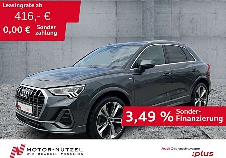 Audi Q3 45 TFSI QU S-TR S-LINE MATRIX+NAV+RFK+AHK+20"